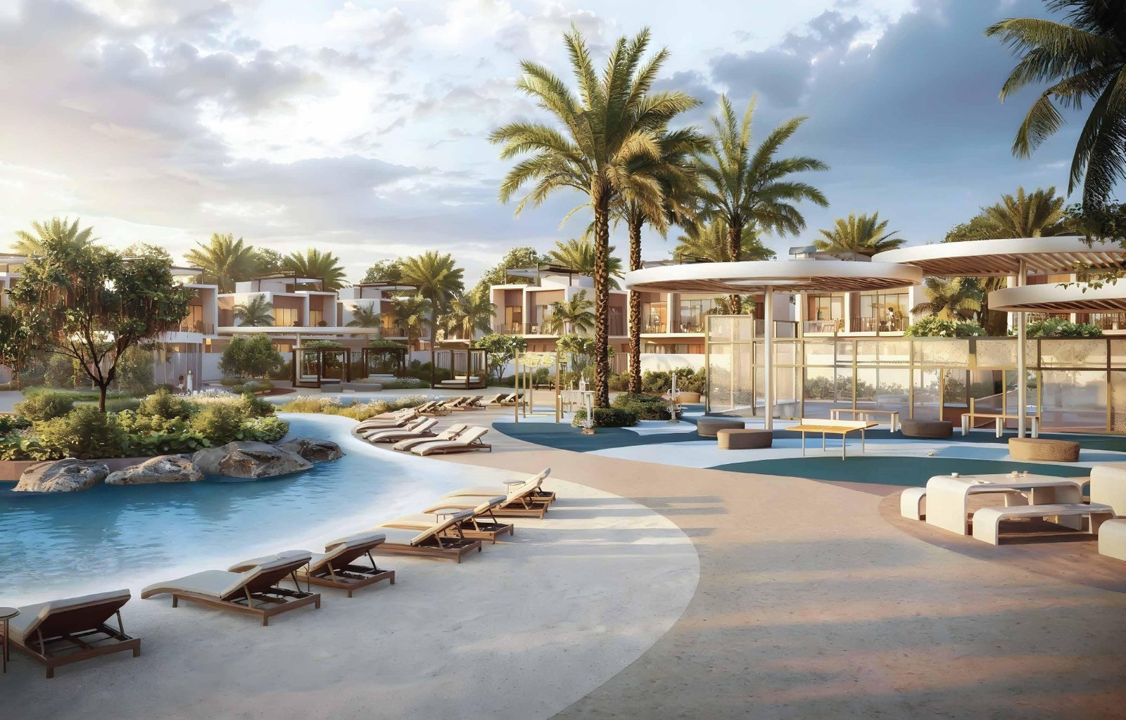 Nature-inspired homes at Sukoon by Sanzen